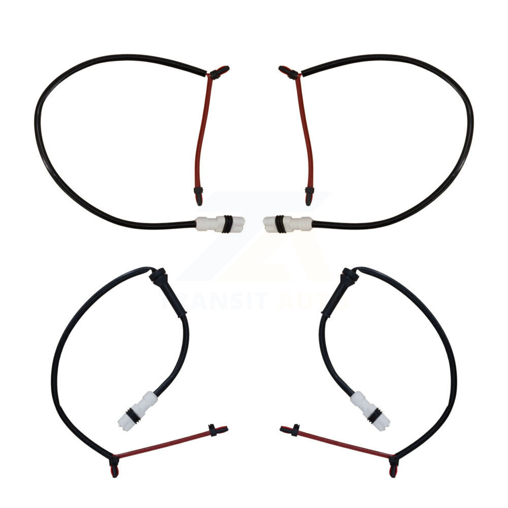Front Rear Brake Pads Wear Sensor (4 Pack) For Porsche Boxster KSE-100197