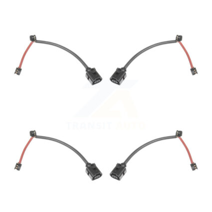 Front Rear Brake Pads Wear Sensor (4 Pack) For 2015 Porsche 918 Spyder KSE-100228
