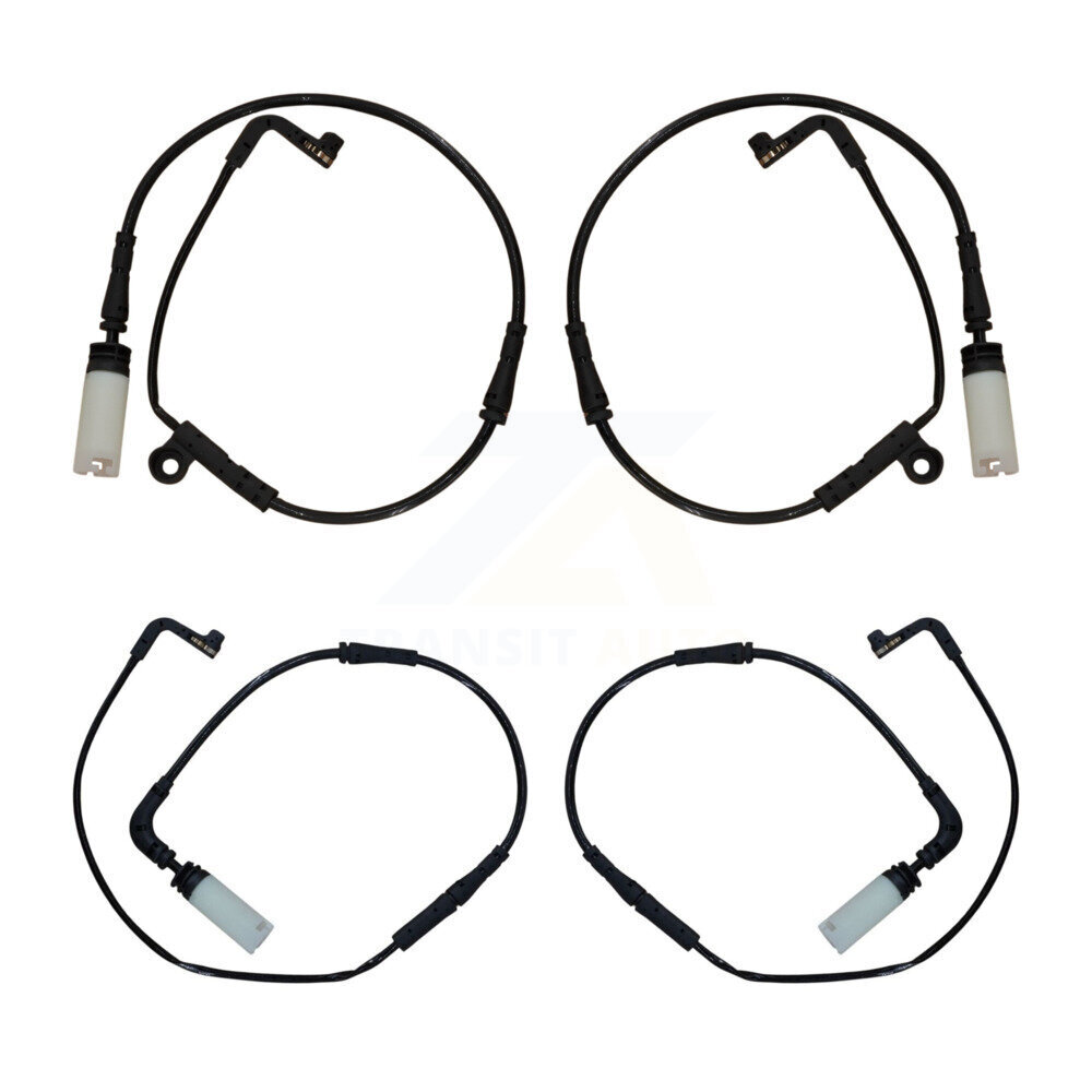 Front Rear Brake Pads Wear Sensor (4 Pack) For BMW 530i 528i xDrive 525i 535i 550i 545i KSE-100230
