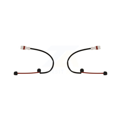 Front Brake Pads Wear Sensor (2 Pack) For 2005 Porsche Boxster 3.2L with Steel Rotor KSE-100390