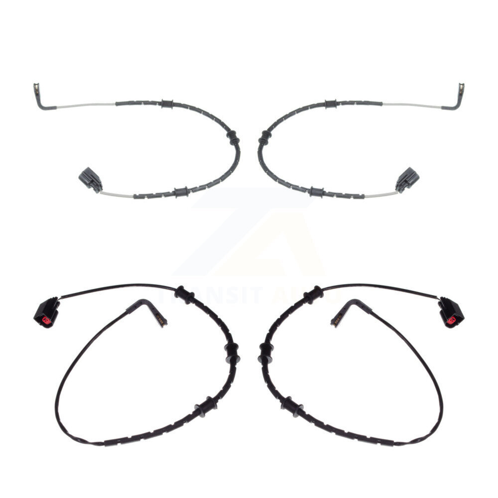 Front Rear Brake Pads Wear Sensor (4 Pack) For Jaguar F-Type KSE-100428
