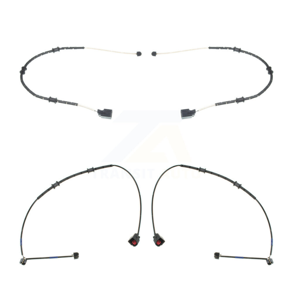 Front Rear Brake Pads Wear Sensor (4 Pack) For Jaguar F-Type KSE-100430