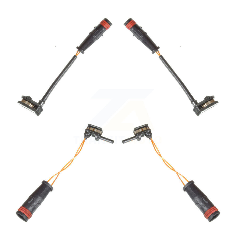 Front Rear Brake Pads Wear Sensor (4 Pack) For Mercedes-Benz ML350 GLE350 GLE400 GLS550 S KSE-100439