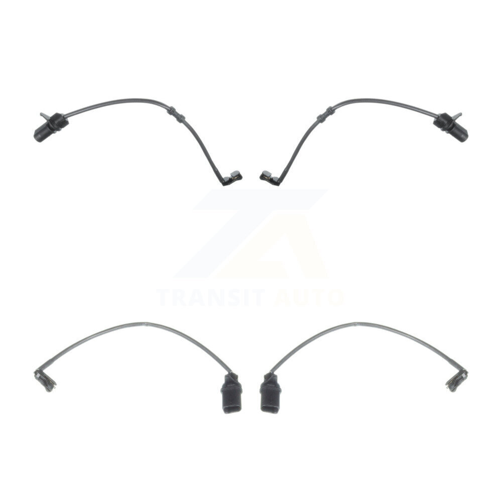 Front Rear Brake Pads Wear Sensor (4 Pack) For Audi A6 Quattro A7 KSE-100453