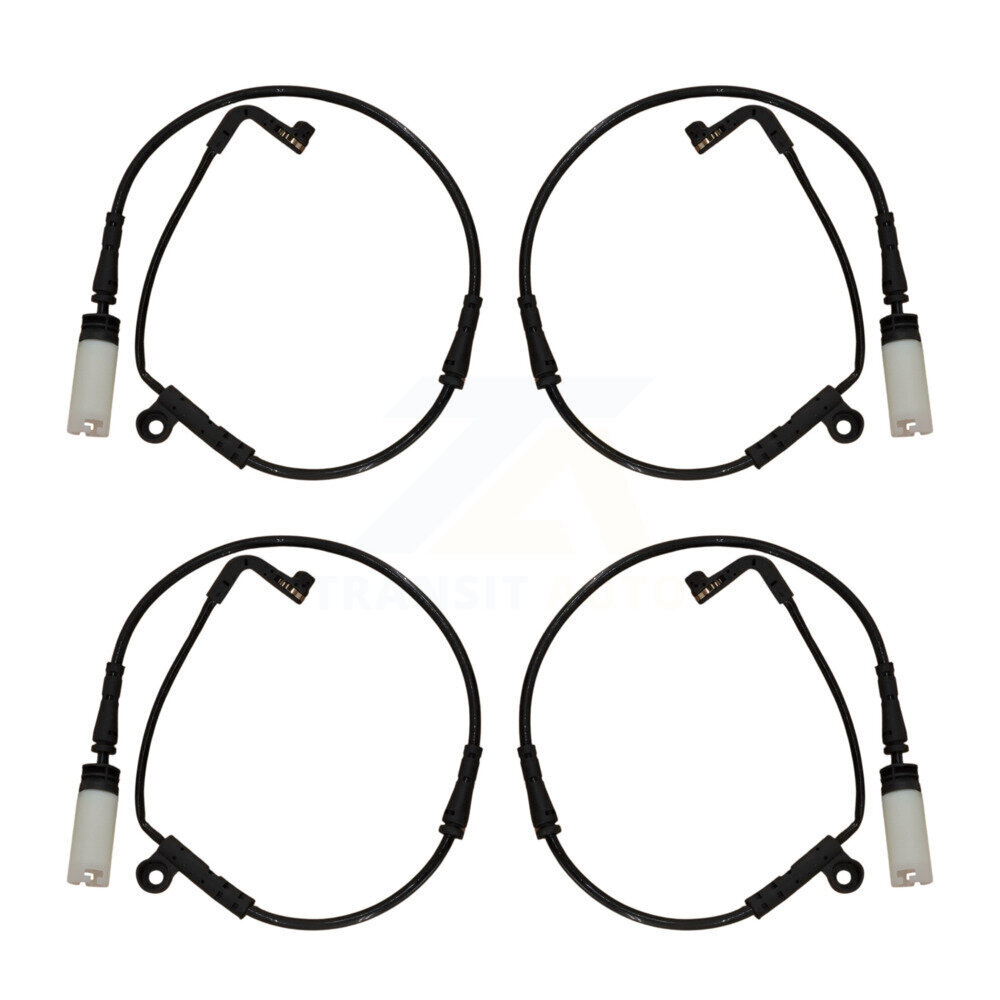 Front Rear Brake Pads Wear Sensor (4 Pack) For 2006-2010 BMW 650Ci 4.8L KSE-100457