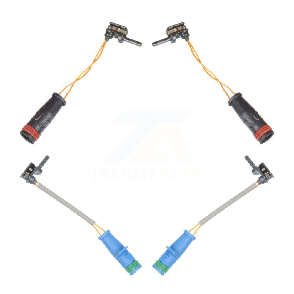 Front Rear Brake Pads Wear Sensor (4 Pack) For Mercedes-Benz S450 KSE-100475