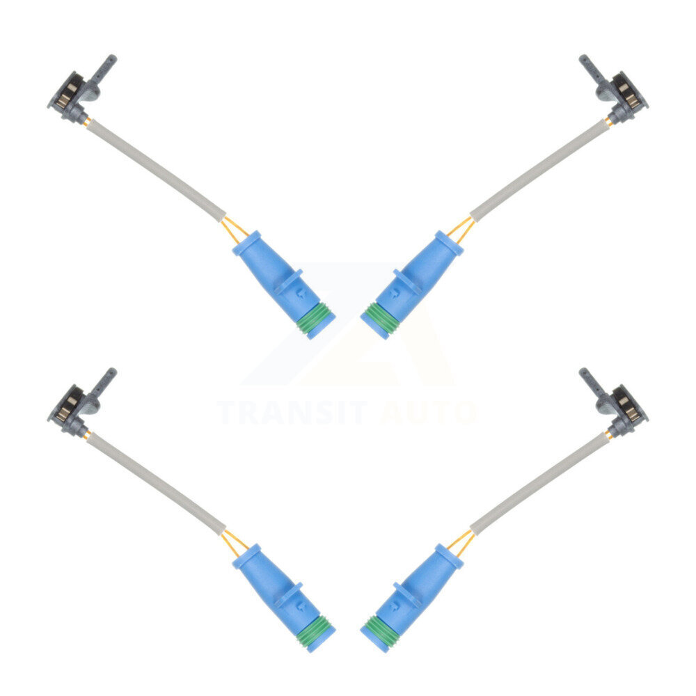 Front Rear Brake Pads Wear Sensor (4 Pack) For Mercedes-Benz S450 without Ceramic KSE-100476