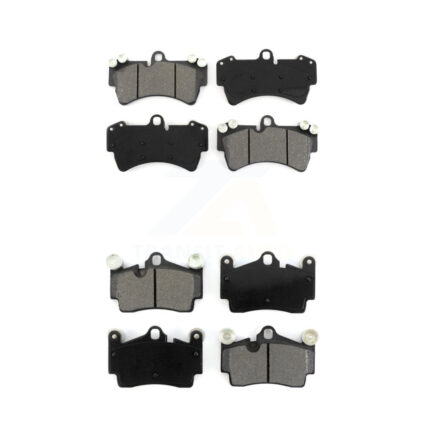 Front Rear Semi-Metallic Brake Pads Kit For Audi Q7 Porsche Cayenne Volkswagen Touareg KSM-100013