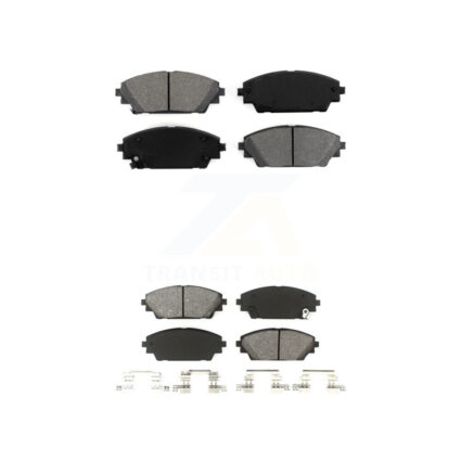 Front Rear Semi-Metallic Brake Pads Kit For Mazda 3 Sport KSM-100218