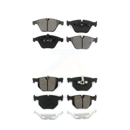 Front Rear Semi-Metallic Brake Pads Kit For BMW 335i xDrive X1 335xi 335is 335d KSM-100415