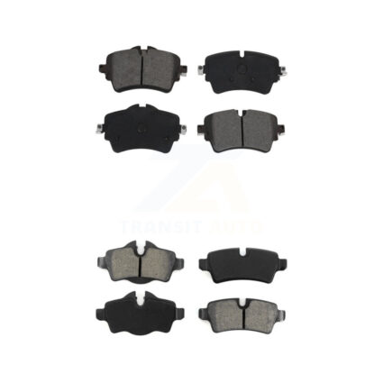 Front Rear Semi-Metallic Brake Pads Kit For 2015 Mini Cooper 1.6L KSM-100517