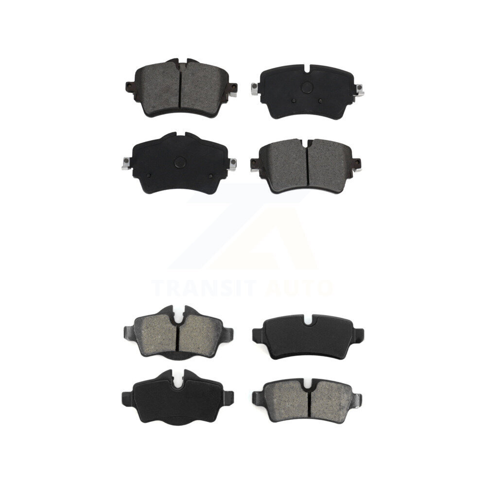 Front Rear Semi-Metallic Brake Pads Kit For 2015 Mini Cooper 1.6L KSM-100517