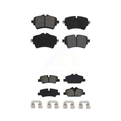 Front Rear Semi-Metallic Brake Pads Kit For Mini Cooper KSM-100518