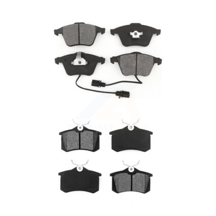 Front Rear Semi-Metallic Brake Pads Kit For Audi A6 Quattro KSM-100560