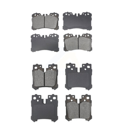 Front Rear Semi-Metallic Brake Pads Kit For Lexus LS460 LS500 LS600h Toyota Mirai LS500h KSM-100579
