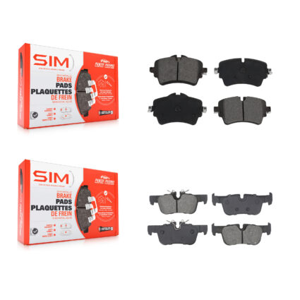 Front Rear Semi-Metallic Brake Pads Kit For Mini Cooper Clubman KSM-100599