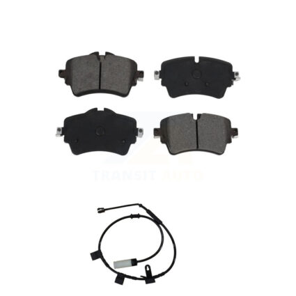 Front Semi-Metallic Disc Brake Pads And Wear Sensors Kit For 2015 Mini Cooper 1.6L KSW-100291