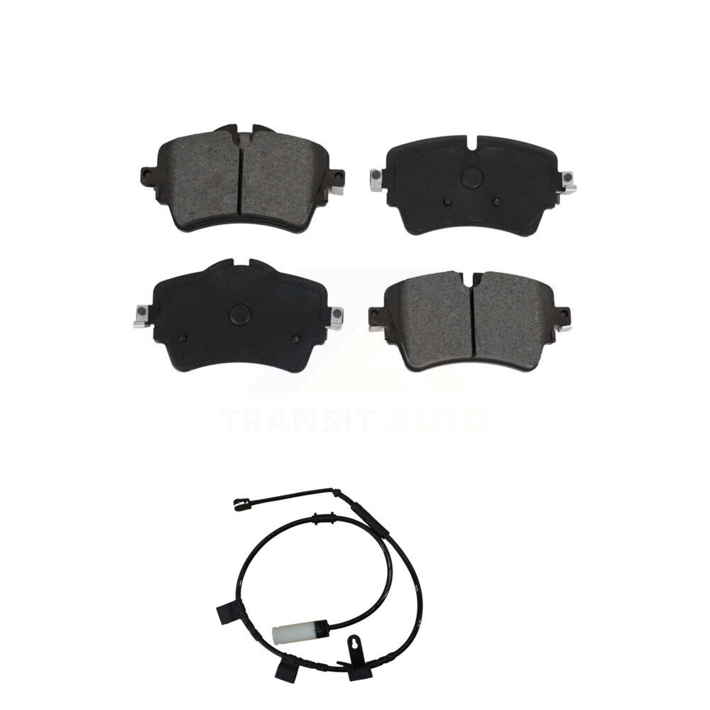 Front Semi-Metallic Disc Brake Pads And Wear Sensors Kit For 2015 Mini Cooper 1.6L KSW-100291