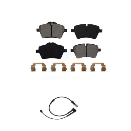 Front Semi-Metallic Disc Brake Pads And Wear Sensors Kit For Mini Cooper KSW-100294
