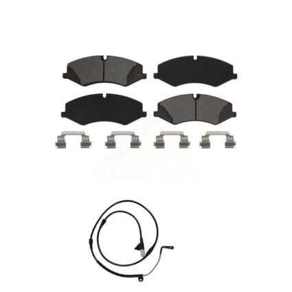 Front Semi-Metallic Brake Pad Wear Sensor Kit For Land Rover Range Sport with 360mm Rotor KSW-100300