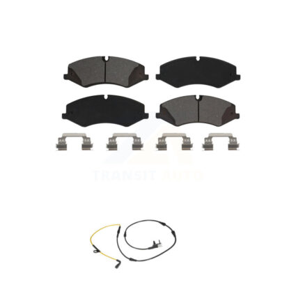 Front Semi-Metallic Disc Brake Pad & Wear Sensor Kit For Land Rover Range Sport Discovery KSW-100301