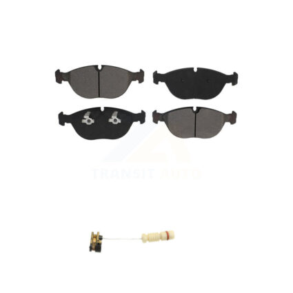 Front Semi-Metallic Brake Pads Wear Sensor Kit For Mercedes-Benz E430 SLK32 AMG E55 CLK55 KSW-100307