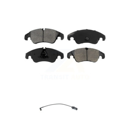 Front Semi-Metallic Brake Pads Wear Sensor Kit For Audi Q5 A4 Quattro A5 S4 S5 allroad A6 KSW-100318