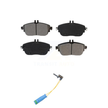 Front Semi-Metallic Disc Brake Pad Wear Sensor Kit For Mercedes-Benz GLA250 CLA250 B250 B KSW-100321