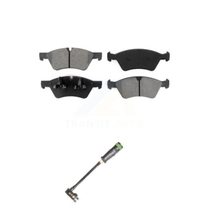 Front Semi-Metallic Brake Pad Wear Sensor Kit For Mercedes-Benz E550 4Matic with AWD 5.5L KSW-100328