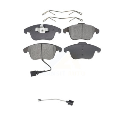 Front Semi-Metallic Disc Brake Pads & Extra Wear Sensor Kit For Volkswagen Tiguan Limited KSW-100330