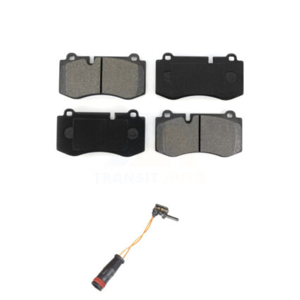 Front Semi-Metallic Disc Brake Pad And Wear Sensor Kit For Mercedes-Benz SL550 S350 CL550 KSW-100336