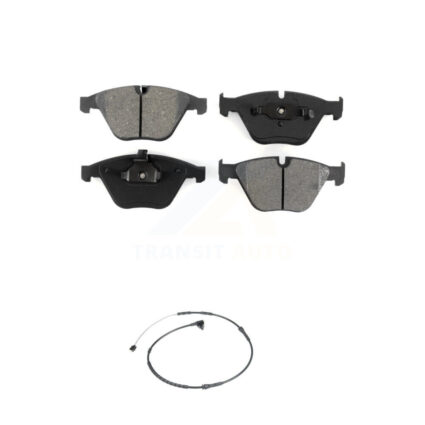 Front Semi-Metallic Disc Brake Pads And Wear Sensors Kit For BMW Z4 KSW-100341