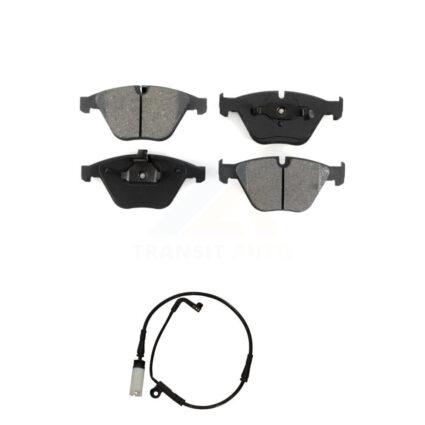 Front Semi-Metallic Brake Pad And Wear Sensor Kit For BMW 530i 528i xDrive 525i 535i 550i KSW-100345