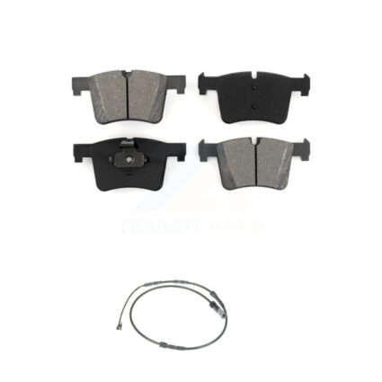 Front Semi-Metallic Disc Brake Pads And Wear Sensors Kit For BMW X3 X4 KSW-100354