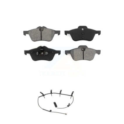 Front Semi-Metallic Disc Brake Pads And Wear Sensors Kit For Mini Cooper KSW-100358