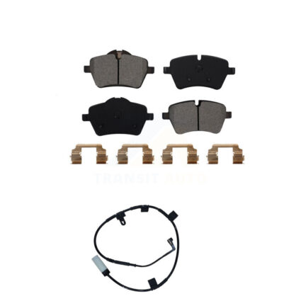 Front Semi-Metallic Disc Brake Pads And Wear Sensors Kit For Mini Cooper KSW-100359