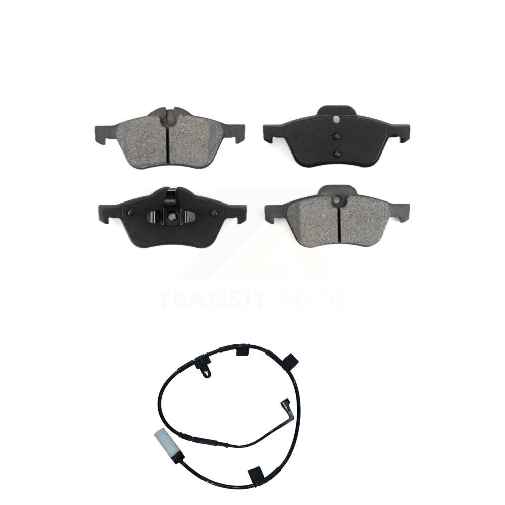 Front Semi-Metallic Disc Brake Pads And Wear Sensors Kit For Mini Cooper KSW-100362