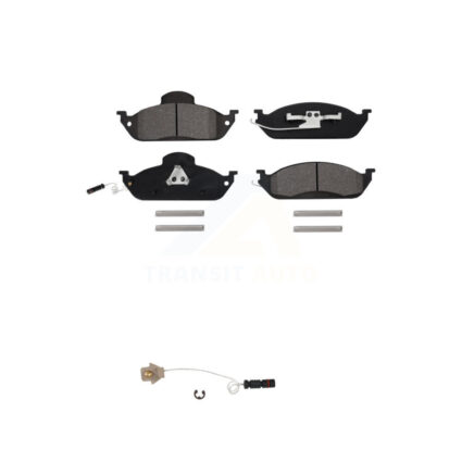 Front Semi-Metallic Brake Pad & Extra Wear Sensor Kit For Mercedes-Benz ML320 ML350 ML430 KSW-100371