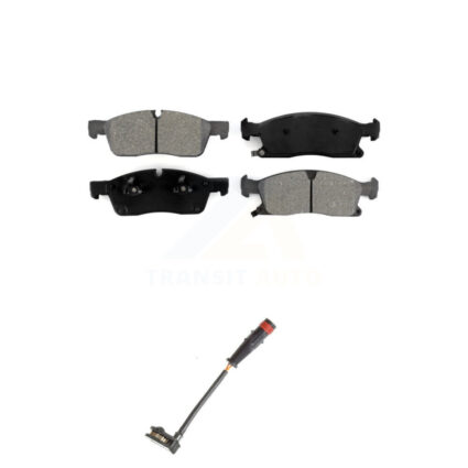 Front Semi-Metallic Disc Brake Pads Wear Sensor Kit For Mercedes-Benz ML350 GLE350 GLE400 KSW-100374