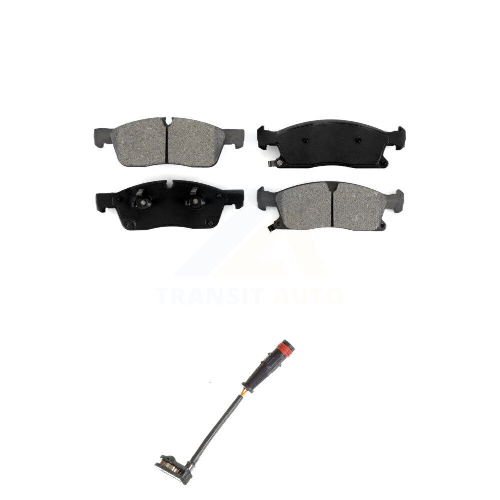Front Semi-Metallic Disc Brake Pads Wear Sensor Kit For Mercedes-Benz ML350 GLE350 GLE400 KSW-100374