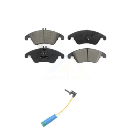 Front Semi-Metallic Disc Brake Pads And Wear Sensors Kit For Mercedes-Benz E400 KSW-100376