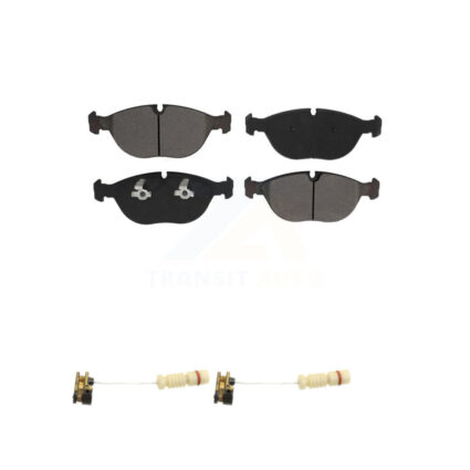 Front Semi-Metallic Brake Pads Wear Sensor Kit For Mercedes-Benz E430 SLK32 AMG E55 CLK55 KSW-100390