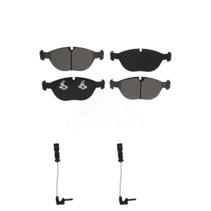 Front Semi-Metallic Brake Pad & Wear Sensor Kit For Chrysler Crossfire Mercedes-Benz E430 KSW-100393