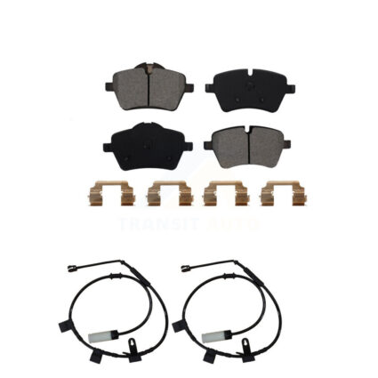 Front Semi-Metallic Disc Brake Pads And Wear Sensors Kit For Mini Cooper KSW-100395
