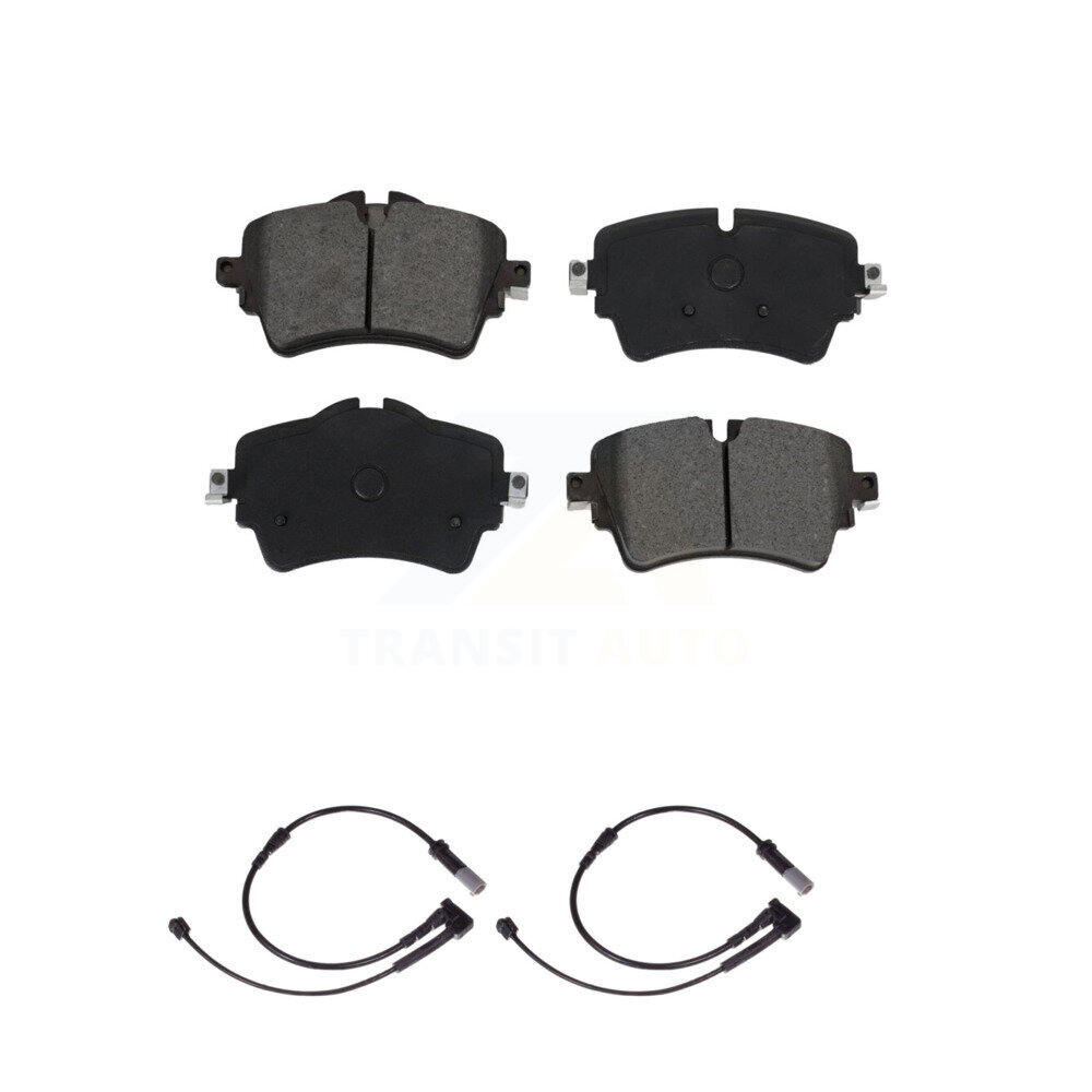 Front Semi-Metallic Disc Brake Pads And Wear Sensors Kit For Mini Cooper KSW-100398