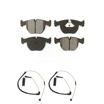 Front Semi-Metallic Disc Brake Pads And Wear Sensors Kit For Land Rover Range KSW-100402