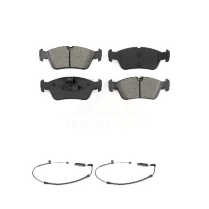 Front Semi-Metallic Brake Pads Wear Sensor Kit For BMW Z4 325i 325Ci 320i 323i 328i 323Ci KSW-100412