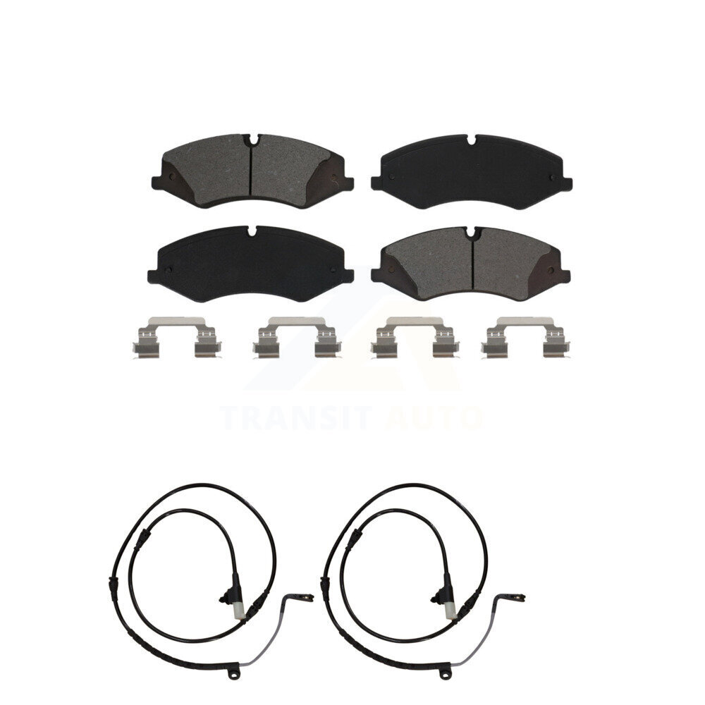 Front Semi-Metallic Brake Pad Wear Sensor Kit For Land Rover Range Sport with 360mm Rotor KSW-100415
