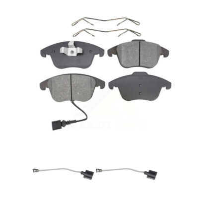 Front Semi-Metallic Disc Brake Pads & Extra Wear Sensor Kit For Volkswagen Tiguan Limited KSW-100429
