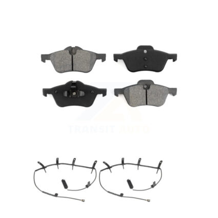 Front Semi-Metallic Disc Brake Pads And Wear Sensors Kit For Mini Cooper KSW-100439